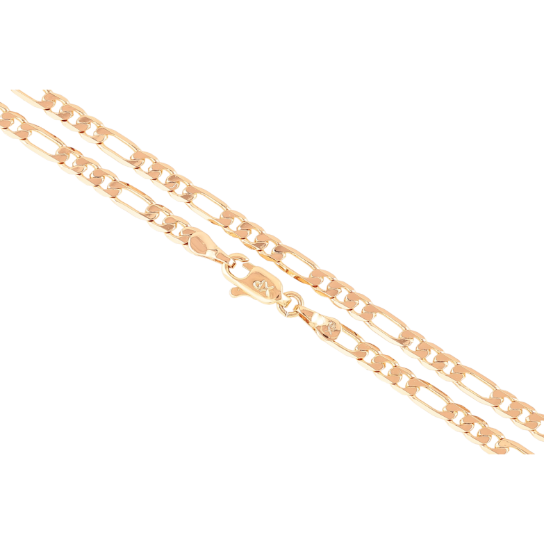 Ланцюжок Xuping Позолота 18K Плетіння Фігаро» довжина 45см х 3.5мм фото №12