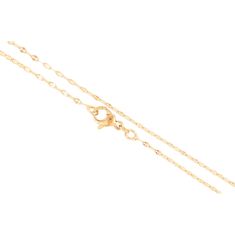 Цепочка Xuping Позолота 18K Плетение Якорное длинна 44см х 1.5мм фото №1