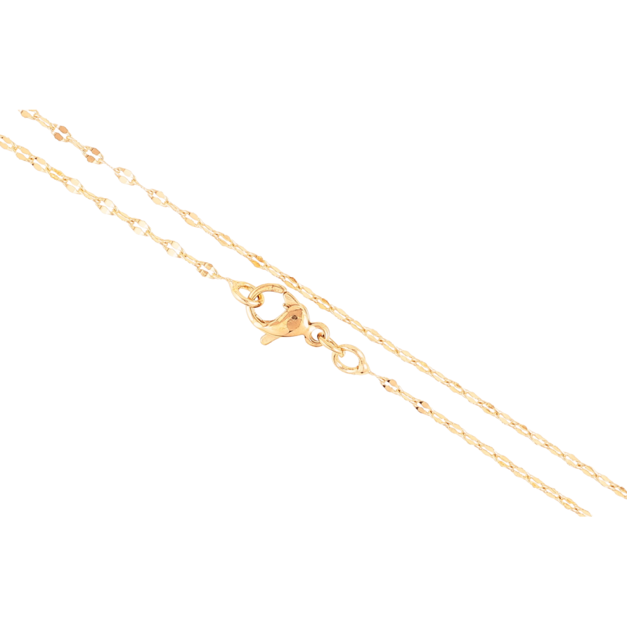 Цепочка Xuping Позолота 18K Плетение Якорное длинна 44см х 1.5мм фото №1