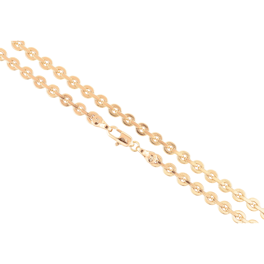 Ланцюжок Xuping Позолота 18K Плетіння Якірне» довжина 45см х 4.5мм фото №1