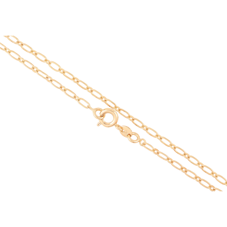 Цепочка Xuping Позолота 18K Плетение Фантазийное длинна 44см х 2мм фото №1