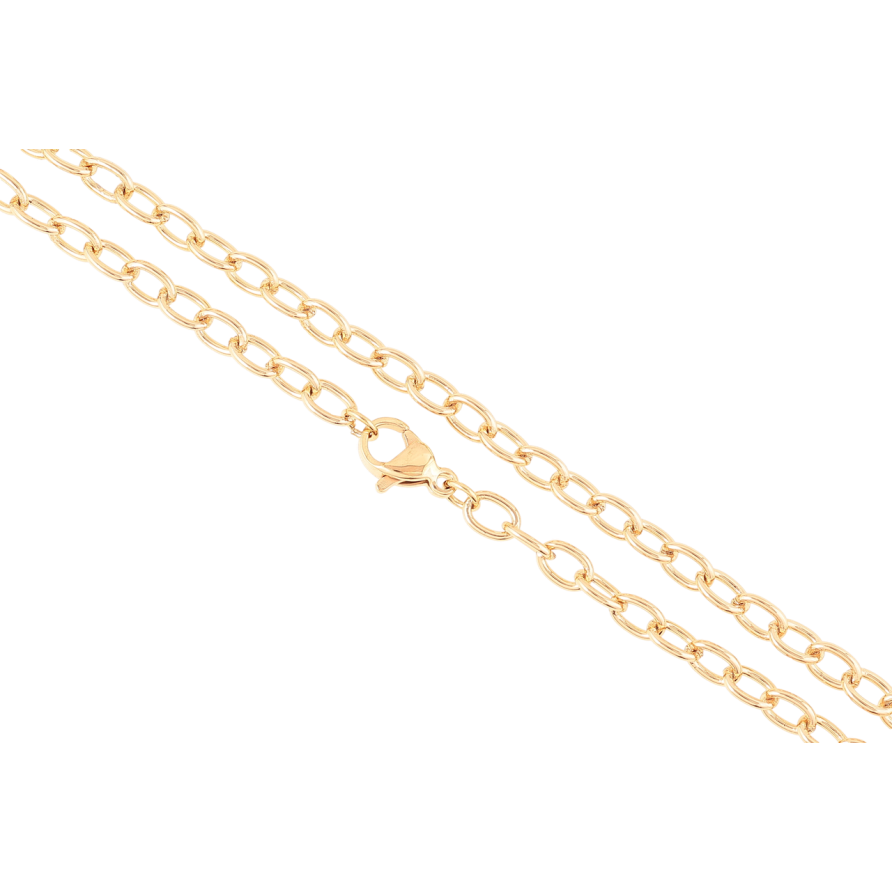 Ланцюжок Xuping Позолота 18K Плетіння Якірне» довжина 45см х 4мм фото №1