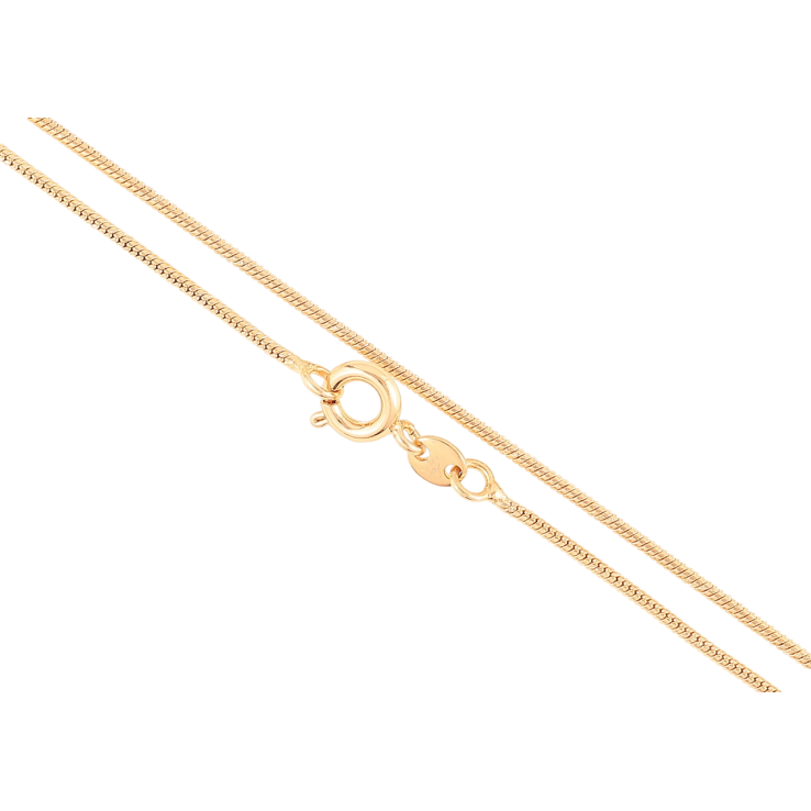 Ланцюжок Xuping Позолота 18K Плетіння Ювелірний шнур» довжина 45см х 1мм фото №15