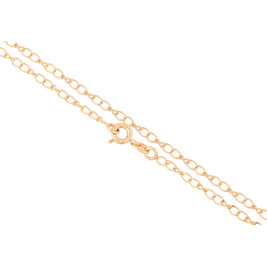 Ланцюжок Xuping Позолота 18K Плетіння Фантазійне» довжина 44см х 3мм фото №1