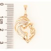 Кулон Xuping Позолота 18K Счастье материнства для цепочки до 6мм фото №2