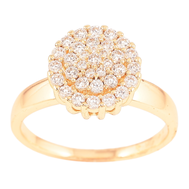 Каблучка Xuping M&L Колір 18К «Інкрустація цирконієм» фото №20