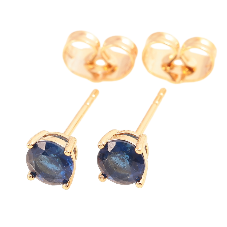 Сережки Xuping Позолота 18K пусети «Сині фіаніти» ø 5мм фото №24 Сережки Xuping Позолота 18K пусети «Сині фіаніти» ø 5мм фото №24