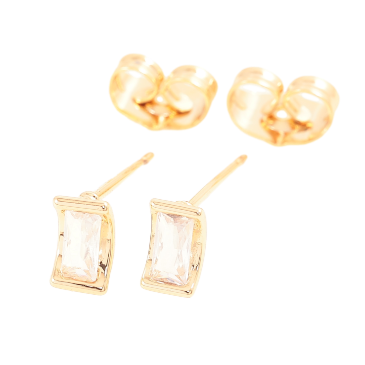 Сережки Xuping Позолота 18K пусети «Фіаніти в декоративній оправі» фото №21 Сережки Xuping Позолота 18K пусети «Фіаніти в декоративній оправі» фото №21