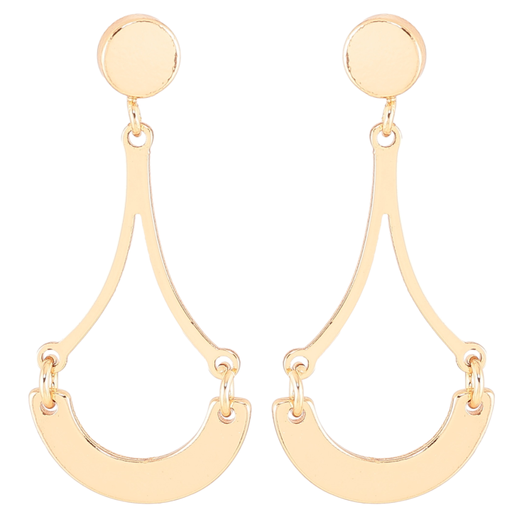 Сережки Xuping Позолота 18K пусети «Декоративні підвіски» фото №9