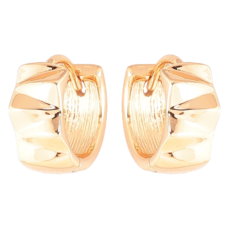 Серьги Xuping Позолота 18K колечки Декоративный узор фото №9 Серьги Xuping Позолота 18K колечки Декоративный узор фото №9