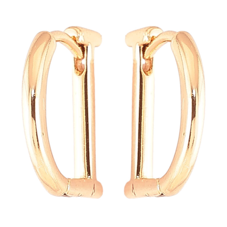 Серьги Xuping Позолота 18K колечки Фигурные фото №15