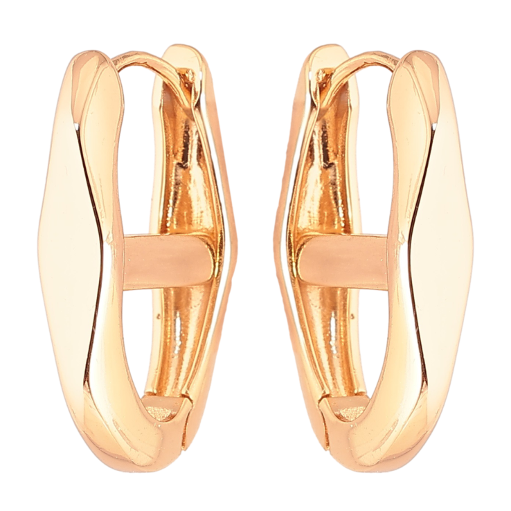 Серьги Xuping Позолота 18K колечки Декоративные фото №23