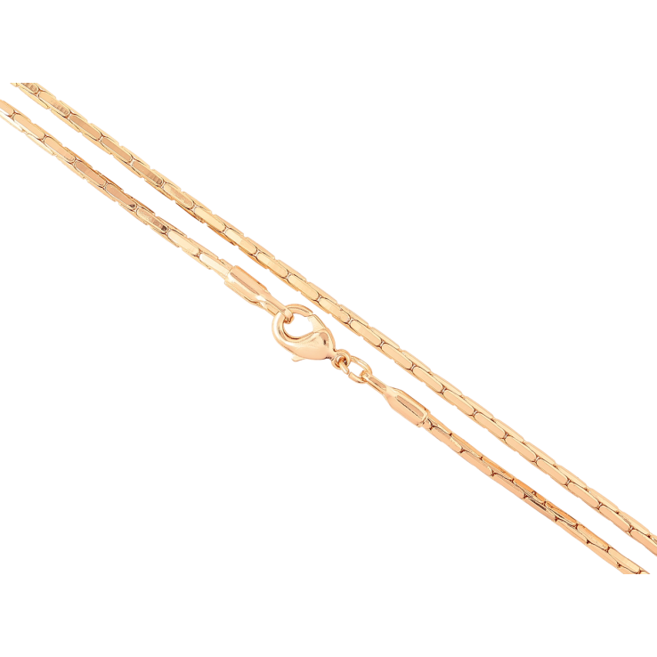 Цепочка Xuping Позолота 18K Плетение Склоченное длинна 50см х 2мм фото №18