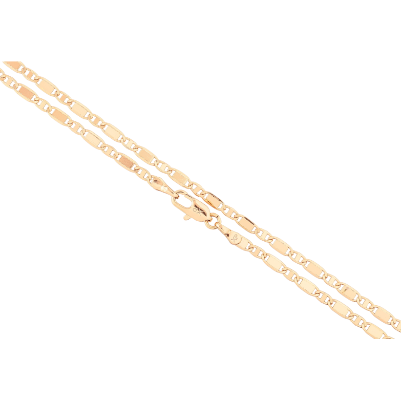 Цепочка Xuping Позолота 18K Плетение Морская цепь длинна 44см х 2.5мм фото №14