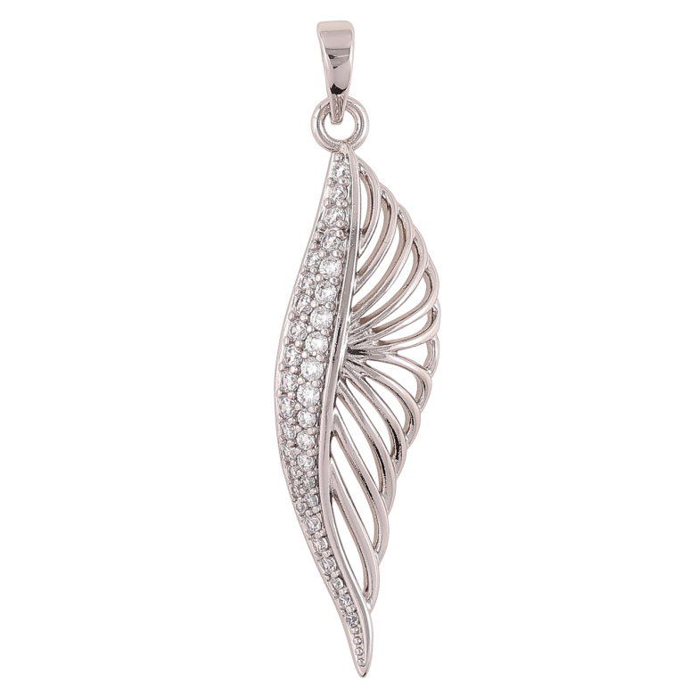 Кулон Xuping Родій «Різьблена підвіска з цирконієм» для ланцюжка до 6мм фото №1