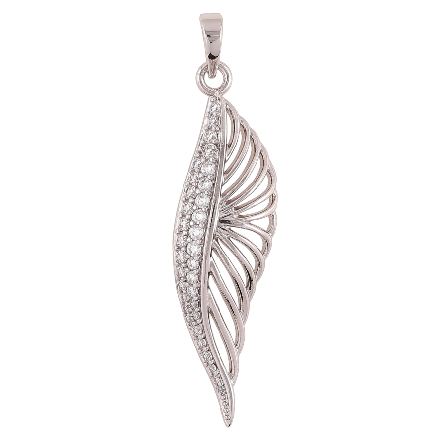 Кулон Xuping Родій «Різьблена підвіска з цирконієм» для ланцюжка до 6мм фото №1