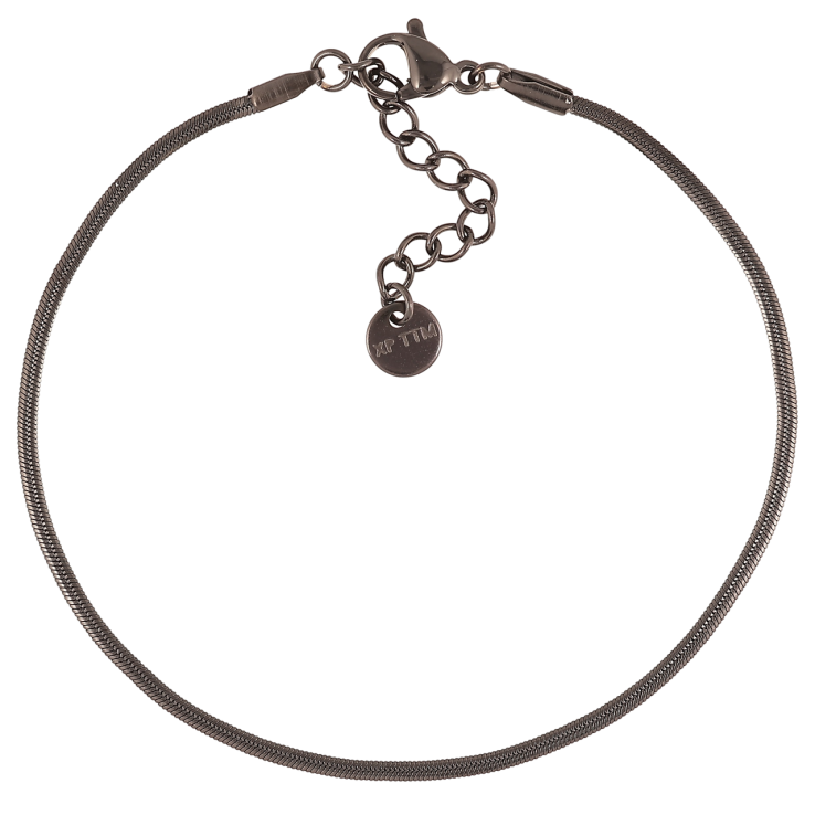 Браслет Xuping колір Black «Ювелірний шнур» розмір з доп.ланцюжком 18-21см х 1.5мм фото №3