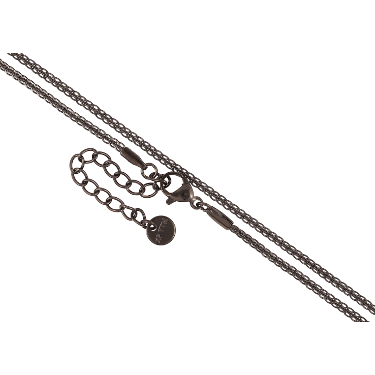 Ланцюжок Xuping колір Black «Плетіння Париджина» довжина 42-46см х 2мм фото №14