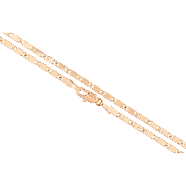 Ланцюжок Xuping M&L Колір 18К «Плетіння Морський ланцюг» довжина 44см х 2.5мм фото №1