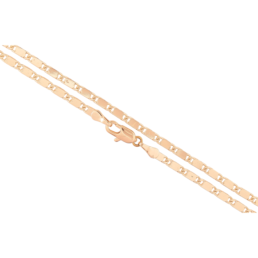 Ланцюжок Xuping M&L Колір 18К «Плетіння Морський ланцюг» довжина 44см х 2.5мм фото №1