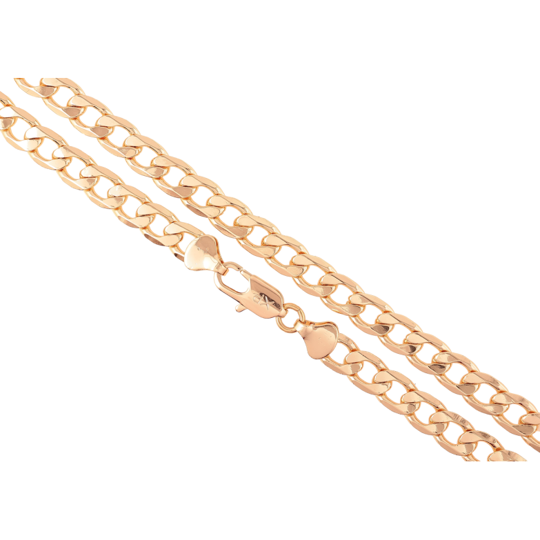 Цепочка Xuping M&L Цвет 18К Плетение Панцирное длина 45см х 7мм фото №1 Цепочка Xuping M&L Цвет 18К Плетение Панцирное длина 45см х 7мм фото №1