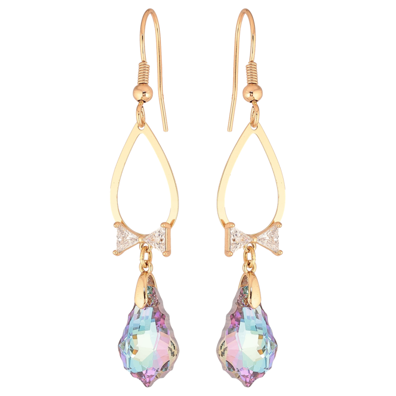 Серьги Xuping цвет 18K с кристаллами Swarovski французский замок Подвески с кристаллами Paradise Shine фото №1