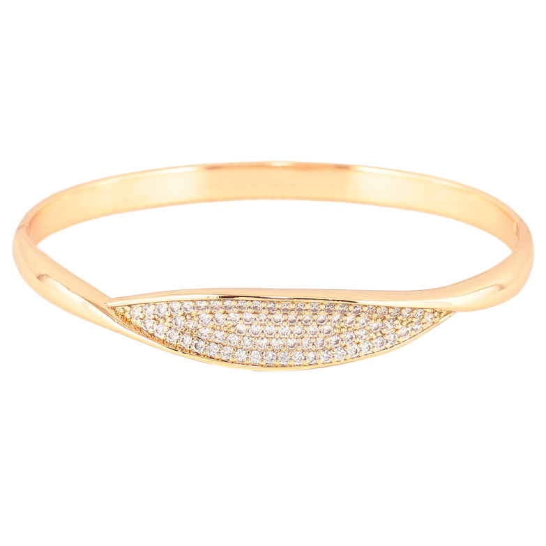 Браслет Xuping Позолота 18K Инкрустация цирконием ø 5.8см фото №16