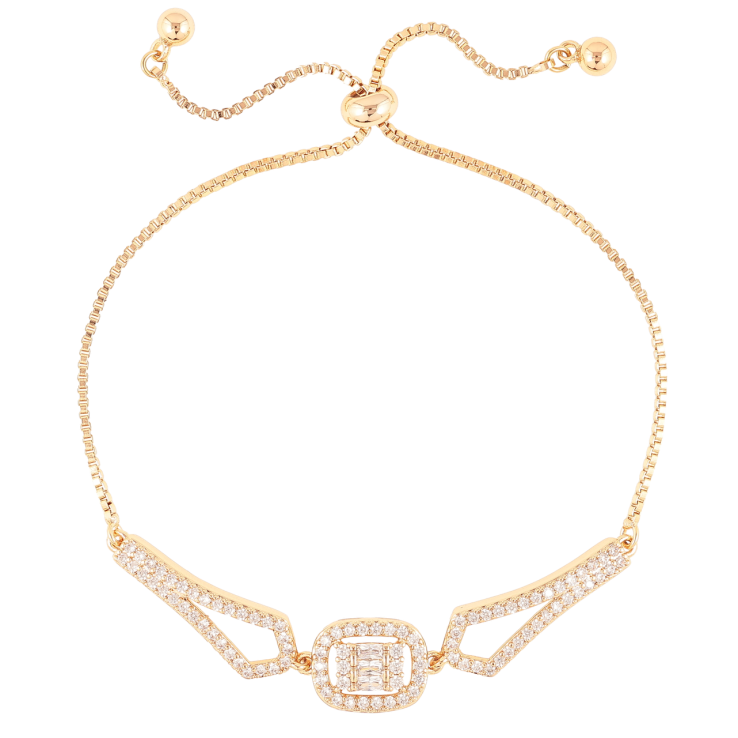 Браслет Xuping Позолота 18K  «Інкрустація цирконієм» на бігунку 10-22см х 1мм фото №24