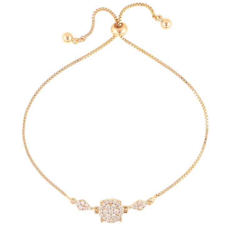 Браслет Xuping Позолота 18K Цепочка с декоративной вставкой на бегунке 10-23см х 1мм фото №18