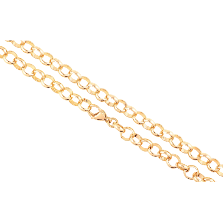 Цепочка Xuping Позолота 18K Плетение Ролло длинна 45см х 8мм фото №20