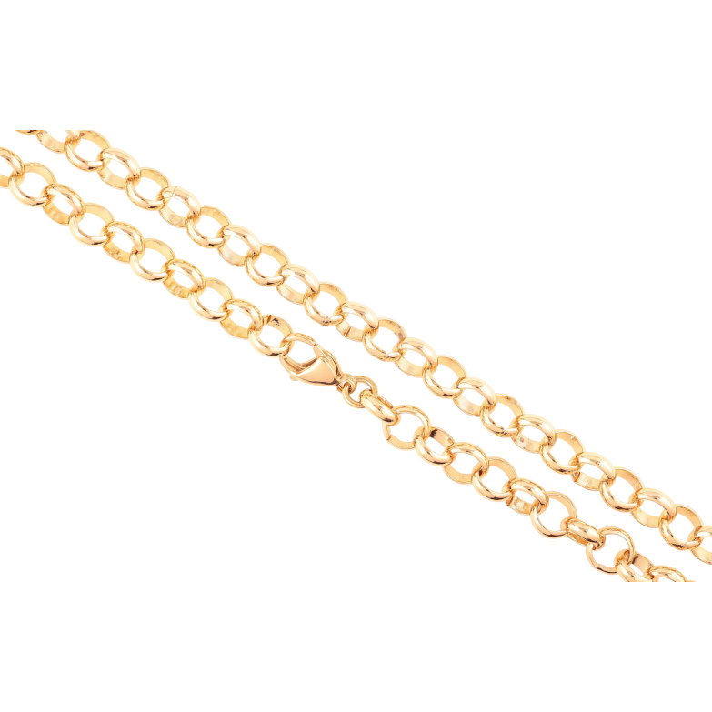 Ланцюжок Xuping Позолота 18K Плетіння Ролло» довжина 45см х 8мм фото №1