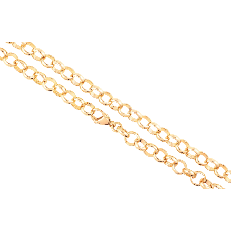 Цепочка Xuping Позолота 18K Плетение Ролло длинна 45см х 8мм фото №1