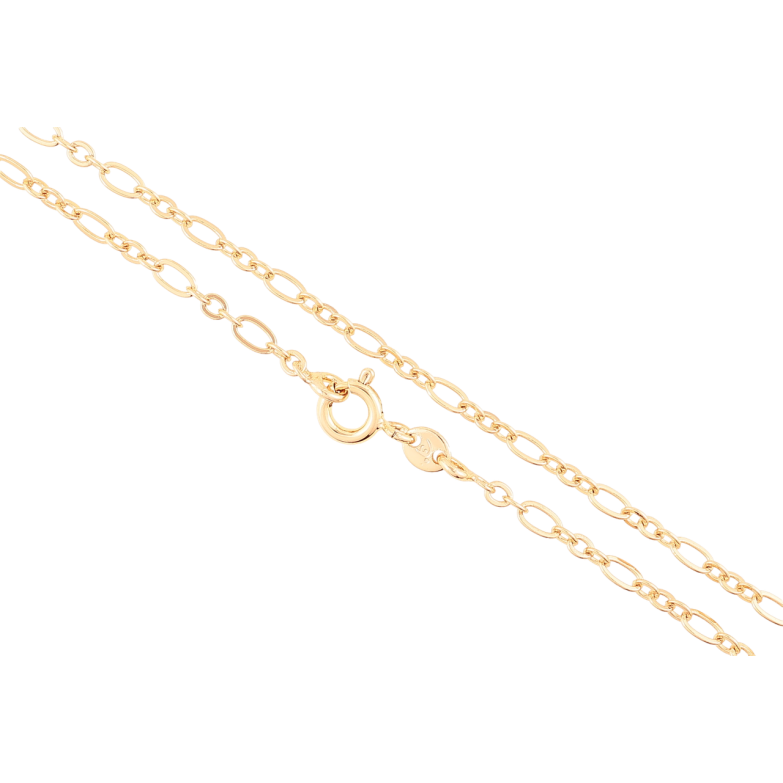 Ланцюжок Xuping Позолота 18K «Плетіння Якірне Фантазійне» довжина 44см х 2.5мм фото №1