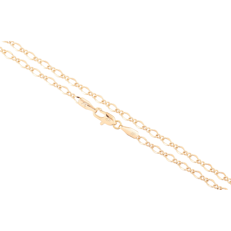 Цепочка Xuping Позолота 18K Плетение Фантазийное длинна 45см х 3мм фото №1