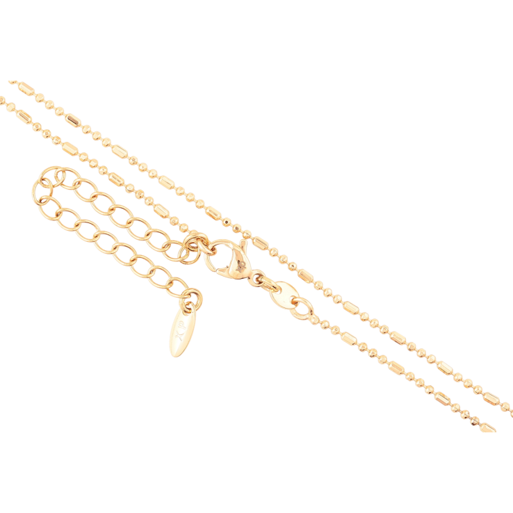 Цепочка Xuping Позолота 18K Плетение Перлина длинна 40-46см х 1мм фото №23