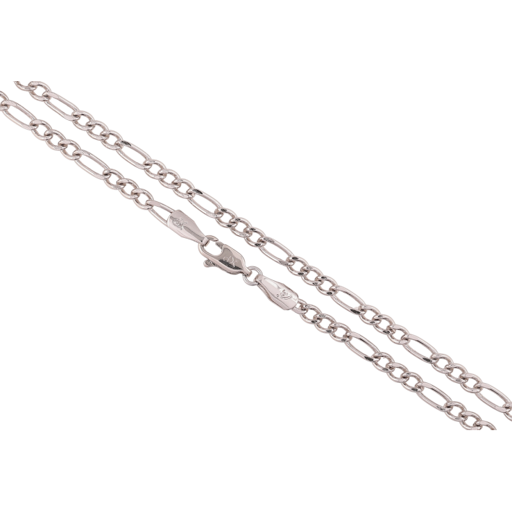 Ланцюжок Xuping Родій Плетіння Фігаро» довжина 46см х 3мм фото №20 Ланцюжок Xuping Родій Плетіння Фігаро» довжина 46см х 3мм фото №20