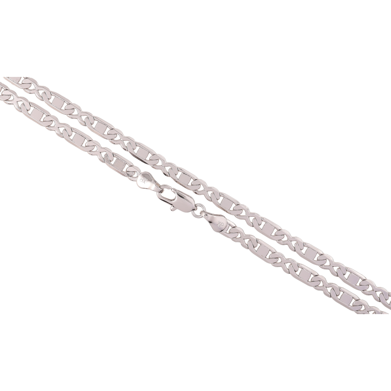 Цепочка Xuping Родий Плетение Комбинированное длина 45см х 4мм фото №1