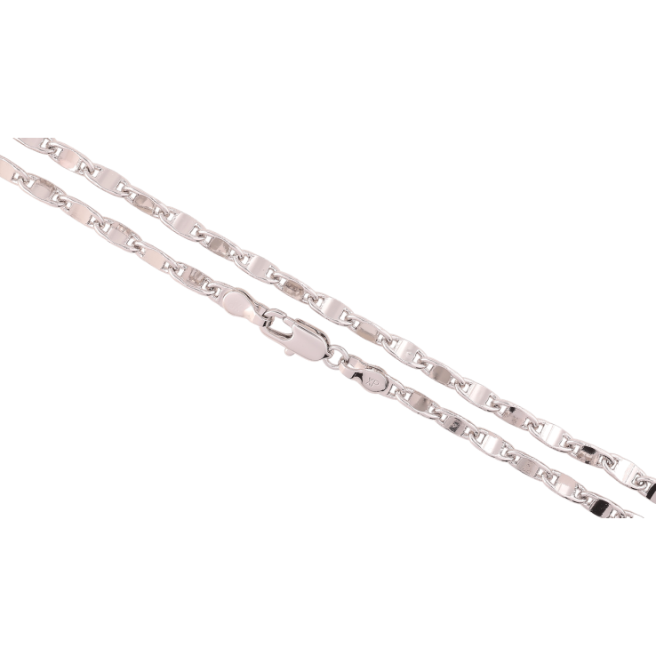 Ланцюжок Xuping Родій Плетіння Морський ланцюг» довжина 46см х 4мм фото №23 Ланцюжок Xuping Родій Плетіння Морський ланцюг» довжина 46см х 4мм фото №23