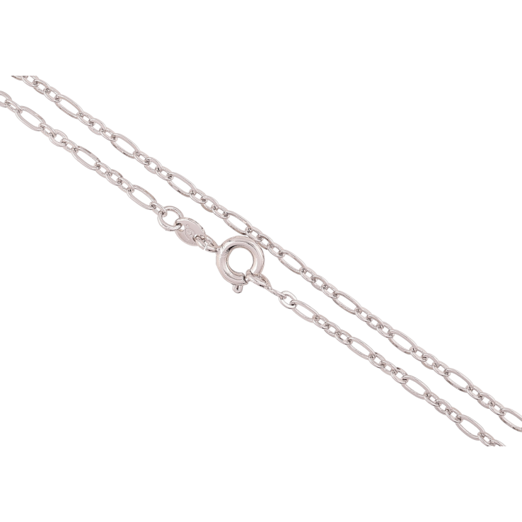 Ланцюжок Xuping Родій Плетіння Якірне Фантазійне» довжина 45см х 2.5мм фото №8 Ланцюжок Xuping Родій Плетіння Якірне Фантазійне» довжина 45см х 2.5мм фото №8