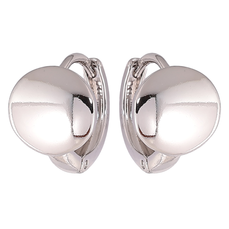 Серьги Xuping Родий колечки Зеркальные круги» фото №22 Серьги Xuping Родий колечки Зеркальные круги» фото №22