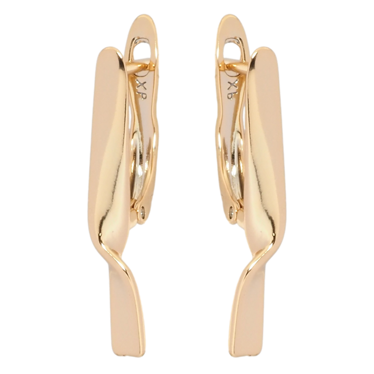 Серьги Xuping Позолота 18K английский замок Декоративные фото №9