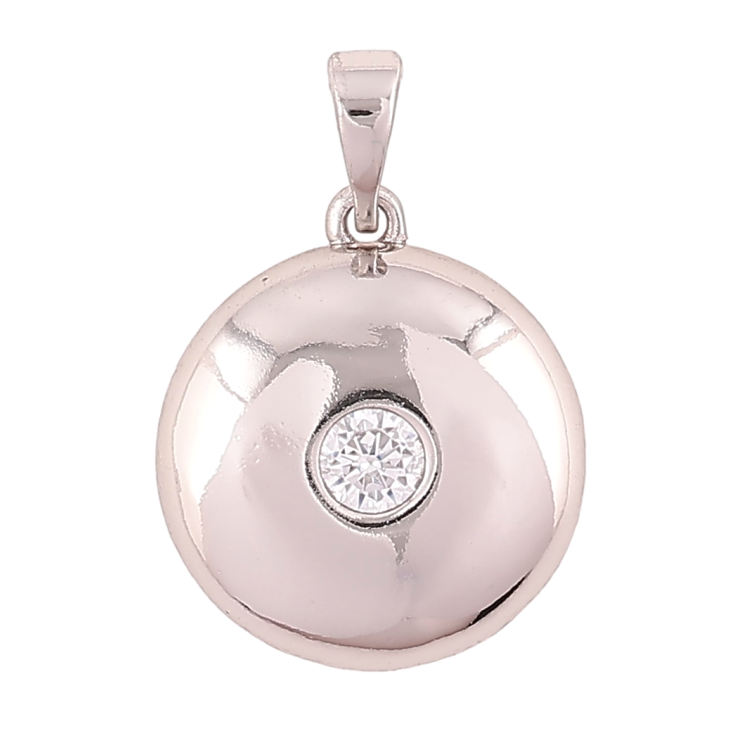 Кулон Xuping Родий Колечко с цирконием для цепочки до 5мм фото №16