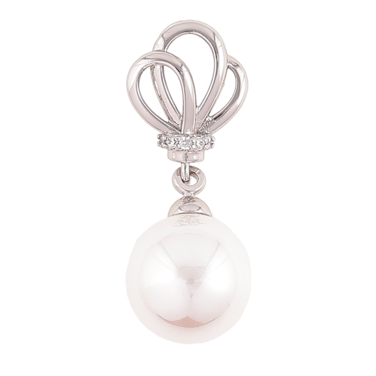 Кулон Xuping Родій «Перлинна підвіска» для ланцюжка до 2мм фото №21