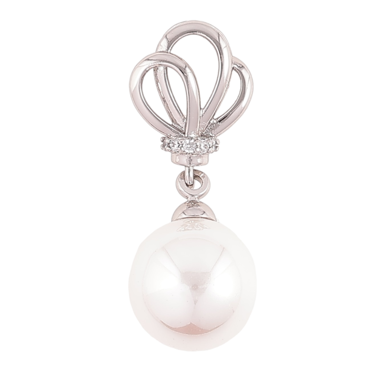Кулон Xuping Родий Жемчужная подвеска для цепочки до 2мм фото №5