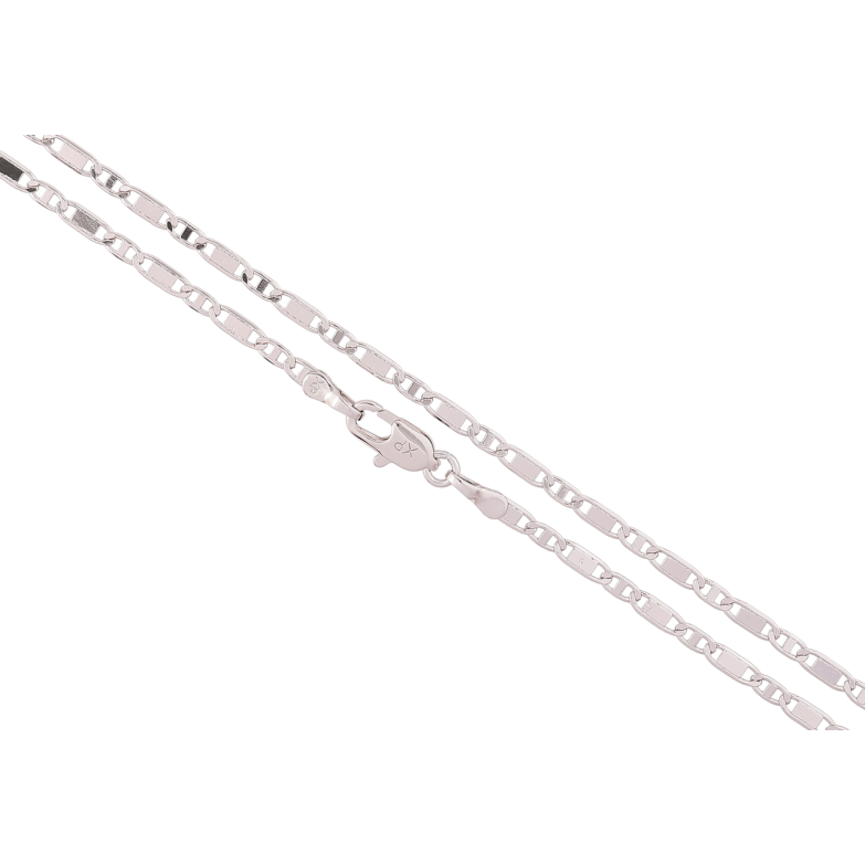 Цепочка Xuping Родий Плетение Морская цепь длина 45см х 2мм фото №1