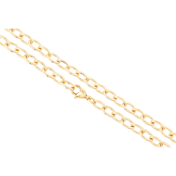 Цепочка Xuping Позолота 18K Плетение Якорное длинна 45см х 5.5мм фото №12