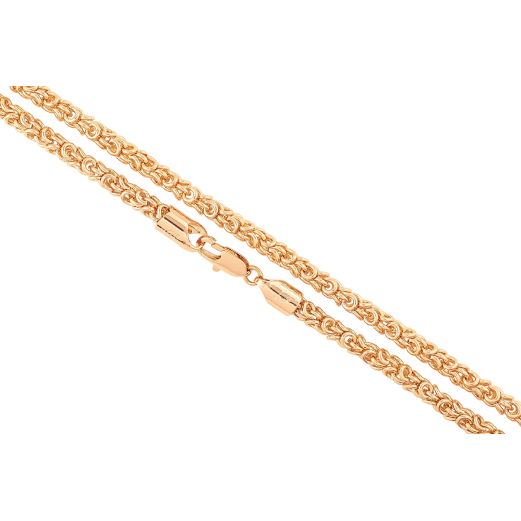 Цепочка Xuping Позолота 18K Плетение Лисий хвост длинна 45см х 4мм фото №21