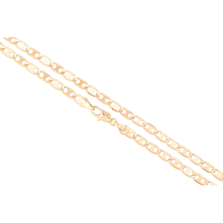 Цепочка Xuping Позолота 18K Плетение Морская цепь длинна 44см х 4мм фото №25