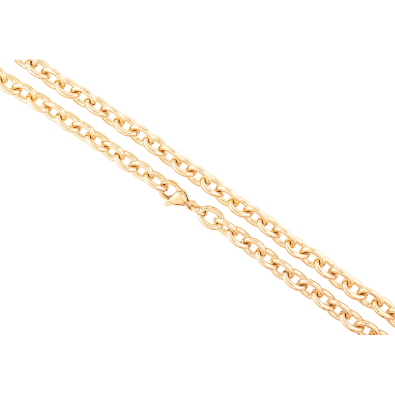 Ланцюжок Xuping Позолота 18K «Плетіння Якірне» довжина 45см х 6мм фото №4