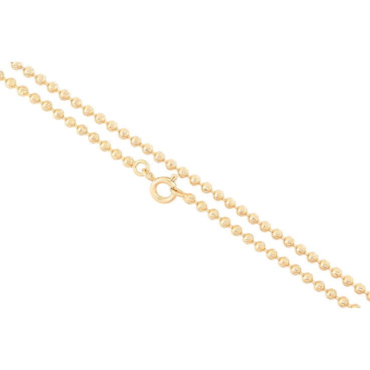 Цепочка Xuping Позолота 18K Плетение Перлина длинна 44см х 2мм фото №22